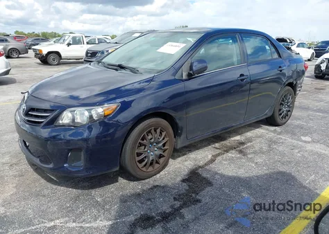 2013 Toyota Corolla Le из США, поврежденный, VIN 2T1BU4EE7DC965068